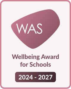 The badge to show we have acheived our Optimus Wellbeing Award. 