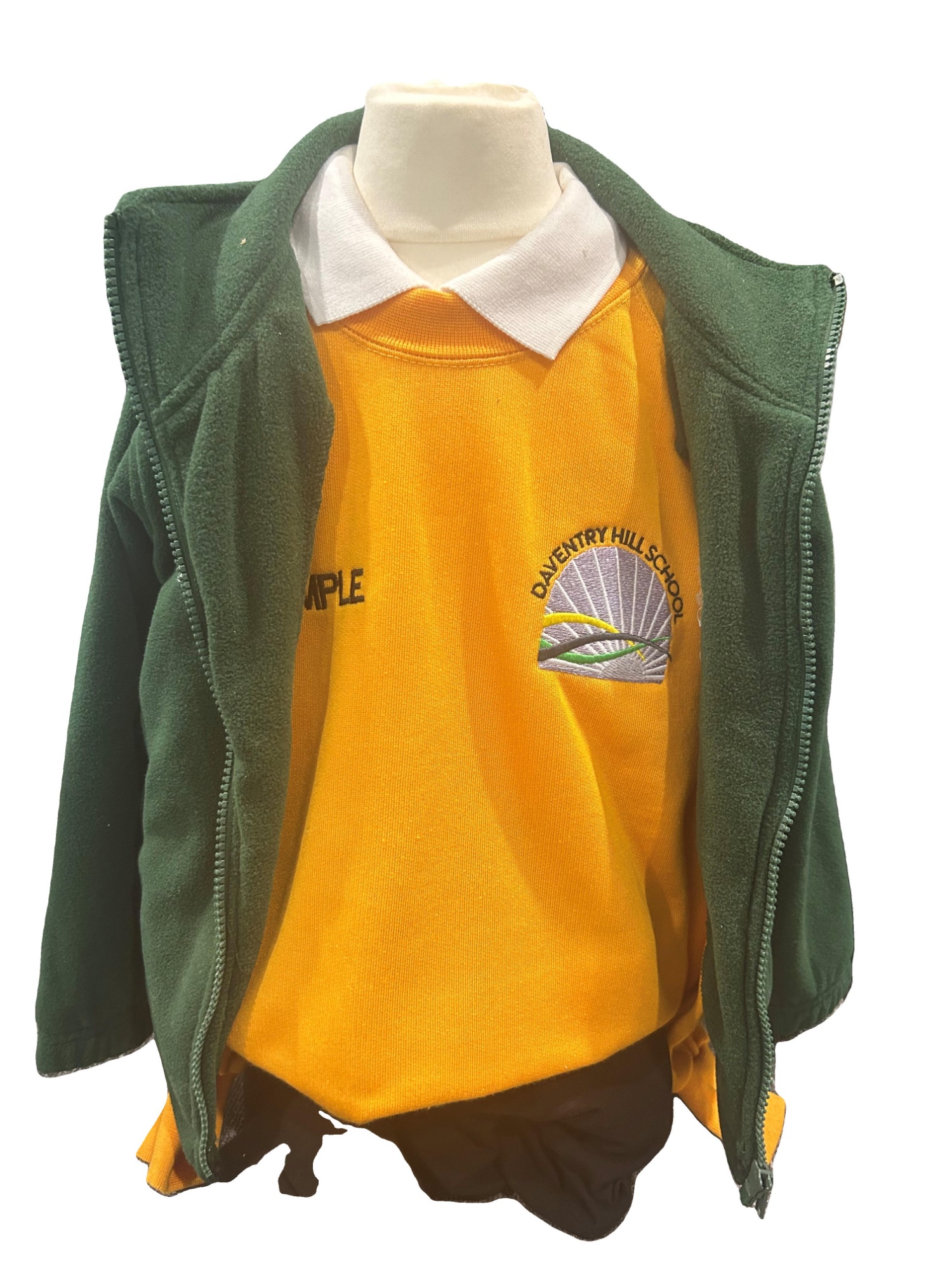 Image of the school's primary uniform 